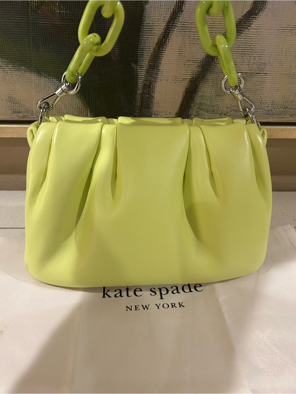 Kate Spade Neon Soufflé Bag-NWOT - Picture 6 of 9
